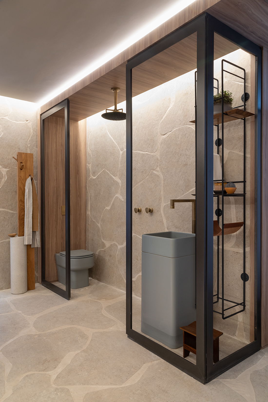 CASACOR SP 2018: Très Arquitetura Projeta Casa Menir - Revestindo a Casa