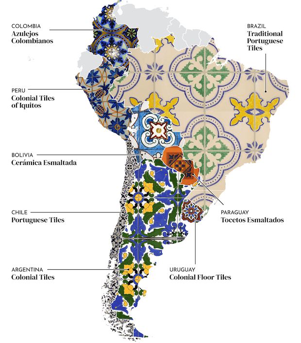 Conheça os azulejos populares ao redor do mundo