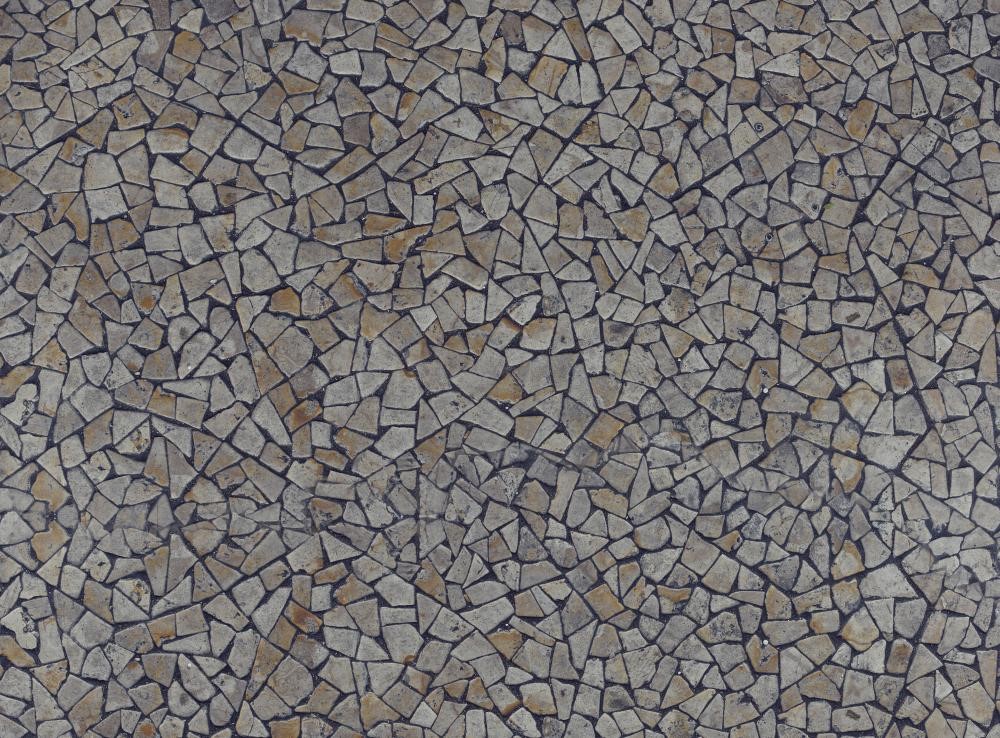 piso para calçada de caquinhos de pedra cinza