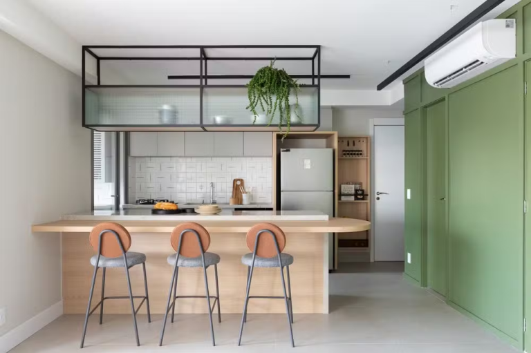 Revestimentos geométricos: 32 ideias para aderir na decoração ...