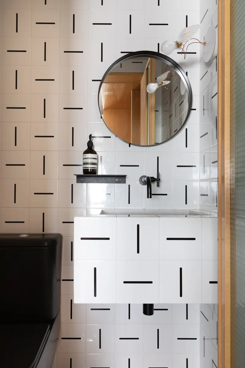 Banheiro decorado simples